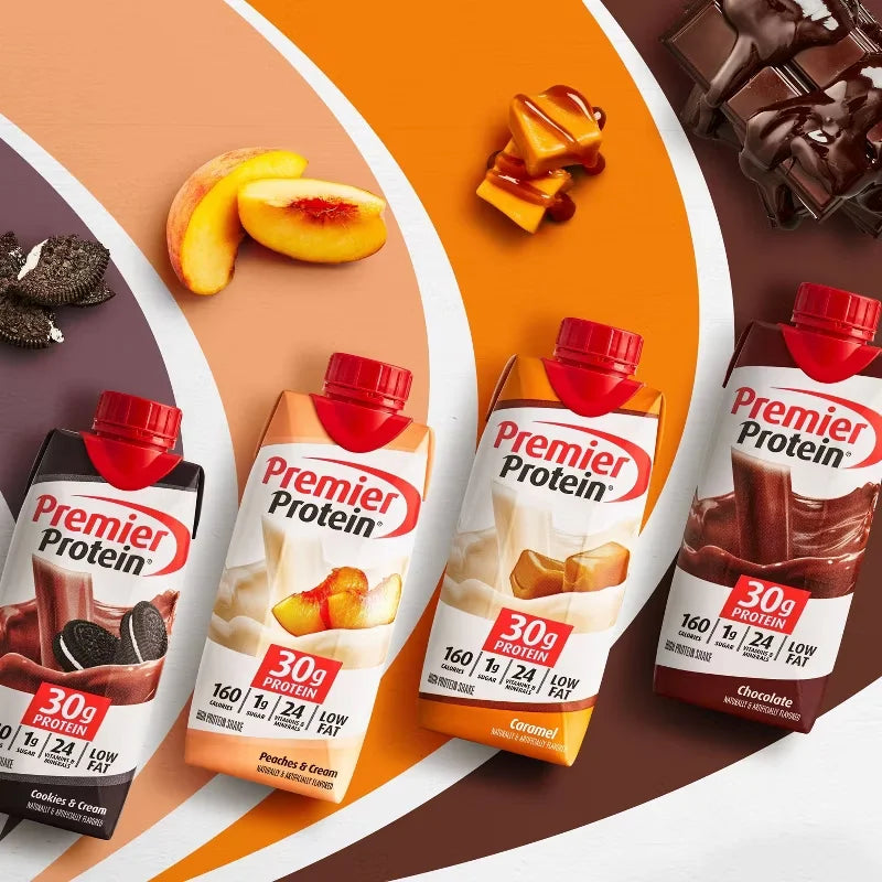Premier Protein Nutritional Shake Chocolate Non-Caffeinated - 11 fl oz/4pk
