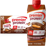 Premier Protein Nutritional Shake Chocolate Peanut Butter Non-Caffeinated - 11 fl oz/12pk