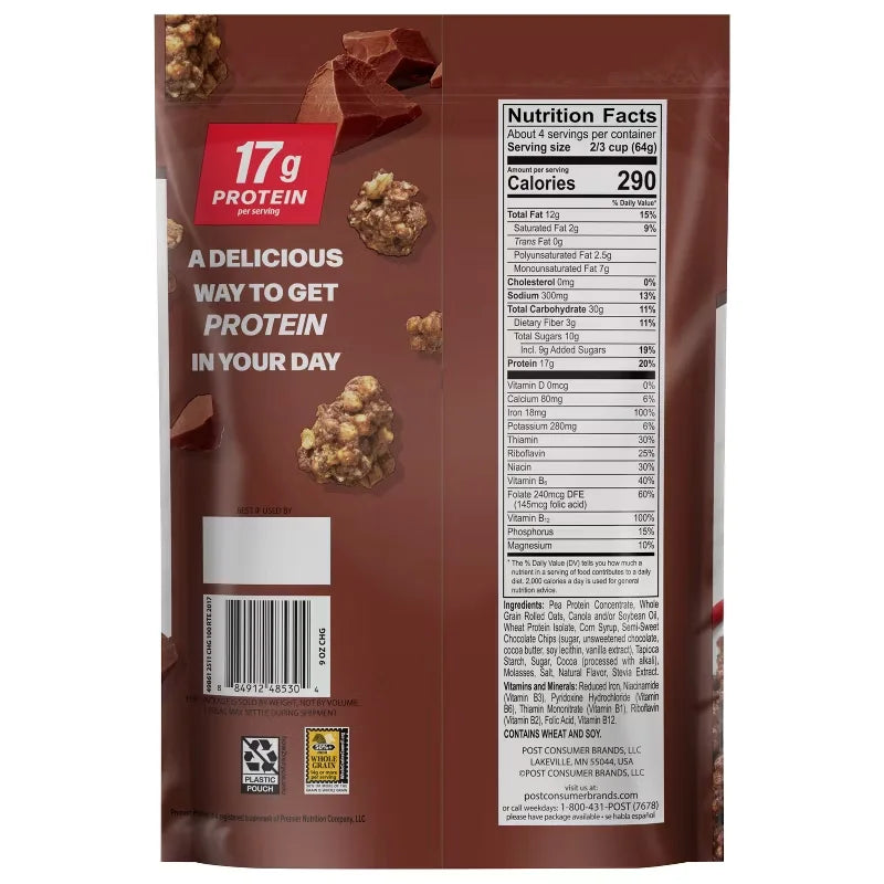 Post Premier Protein Chocolate Granola - 9oz